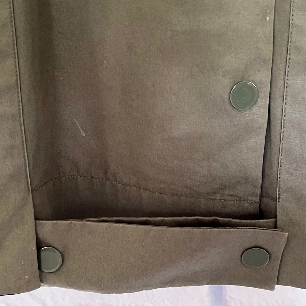 Sandro Paris Olive Green Women's Military Utility Jacket. Size 2 - Picture 7 of 13